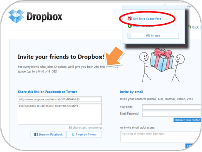 Social Commerce - Dropbox